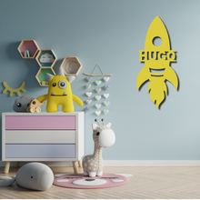 Load image into Gallery viewer, Rocket Wall Art