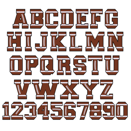 Football Name Sign