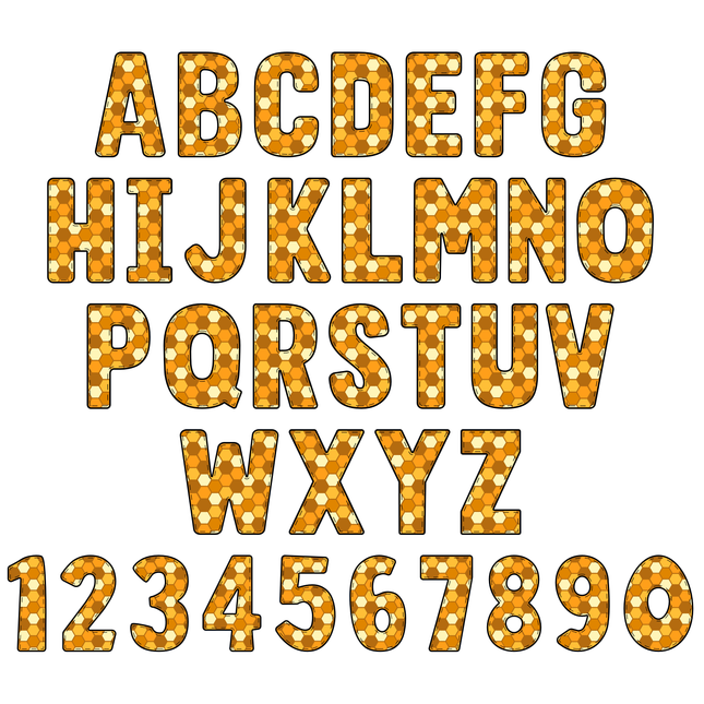Honeycomb Name Sign