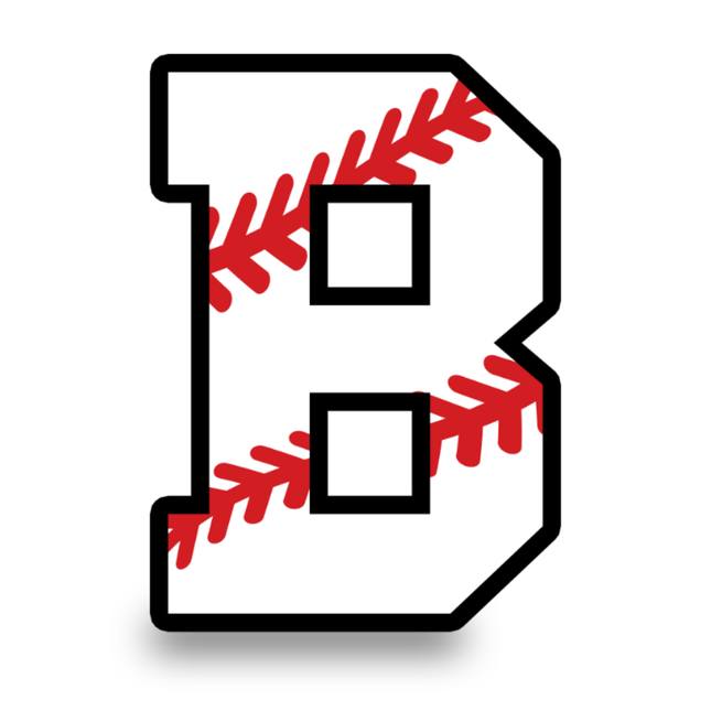 Baseball Name Sign