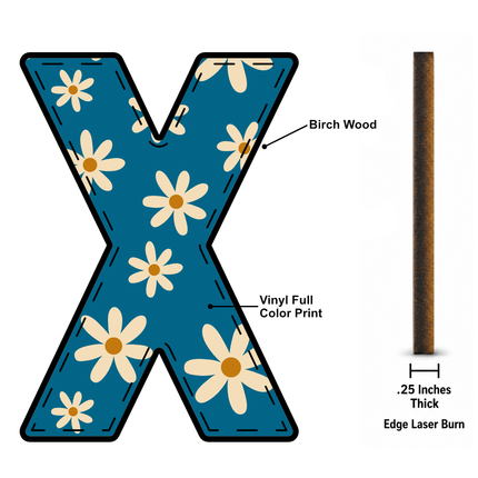 Daisy Blue Letters