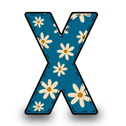 Daisy Blue Letters