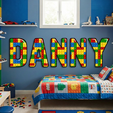 Building Blocks Name Sign
