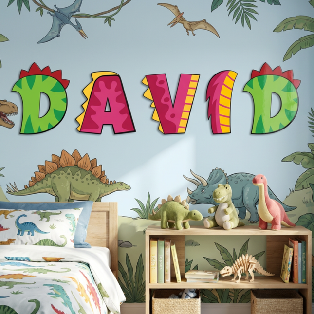 Dinosaur Name Sign