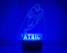 Load image into Gallery viewer, Personalized Football LED Night Light.
