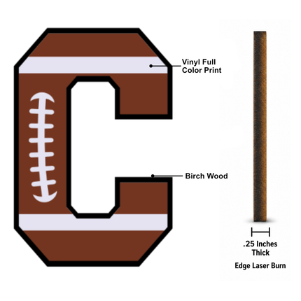Football Name Sign