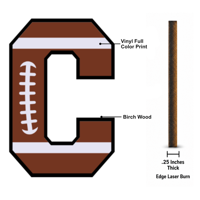 Football Name Sign