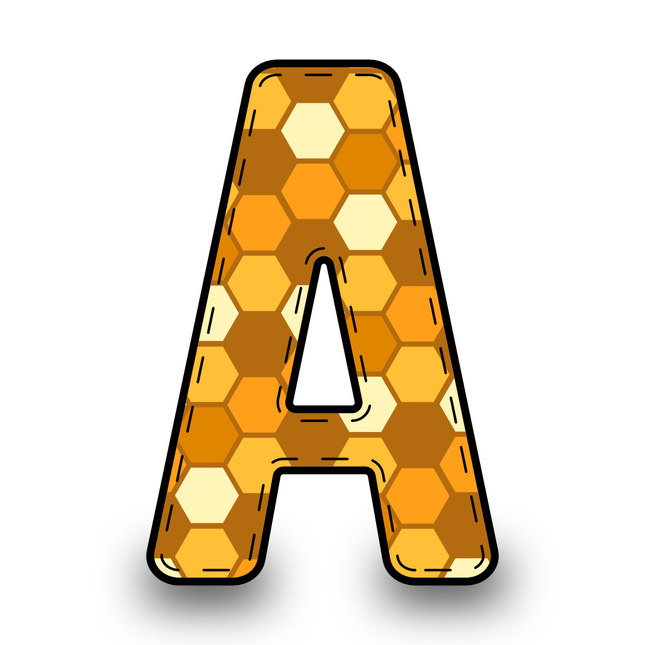 Honeycomb Name Sign