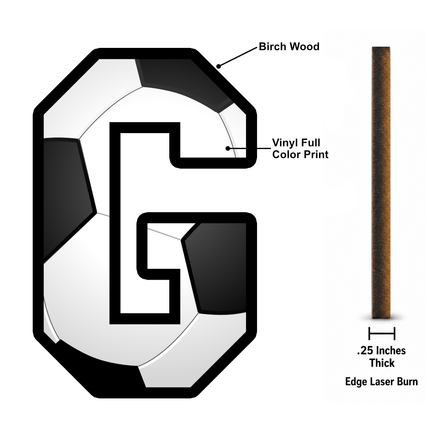 Soccer Name Sign