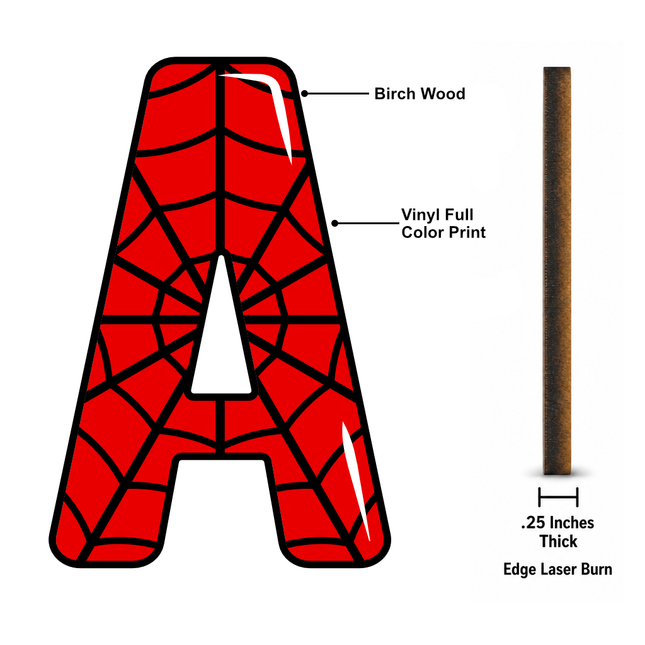 Spiderweb Name Sign
