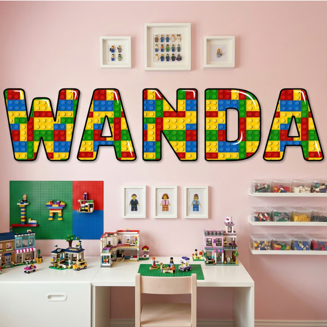 Building Blocks Name Sign